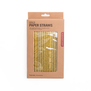 Gold Paper Straws