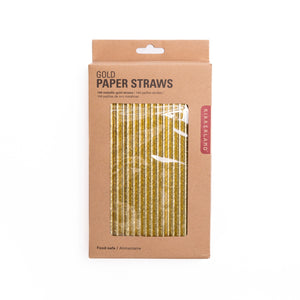 Paper Straws Gold