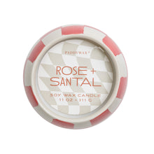Load image into Gallery viewer, Checkered Porcelain Candle
