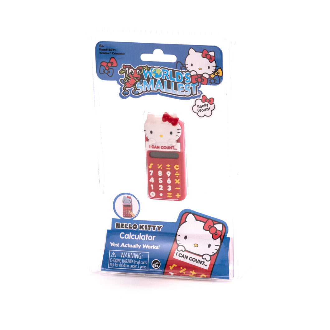 World's Smallest Hello Kitty Calculator