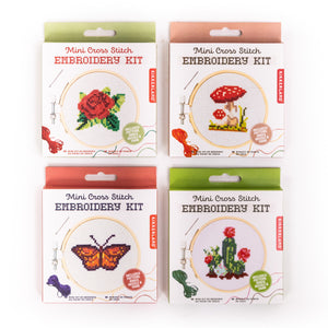 Mini Cross-Stitch Embroidery Kit