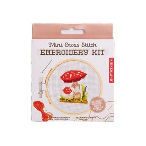 Mini Cross-Stitch Embroidery Kit
