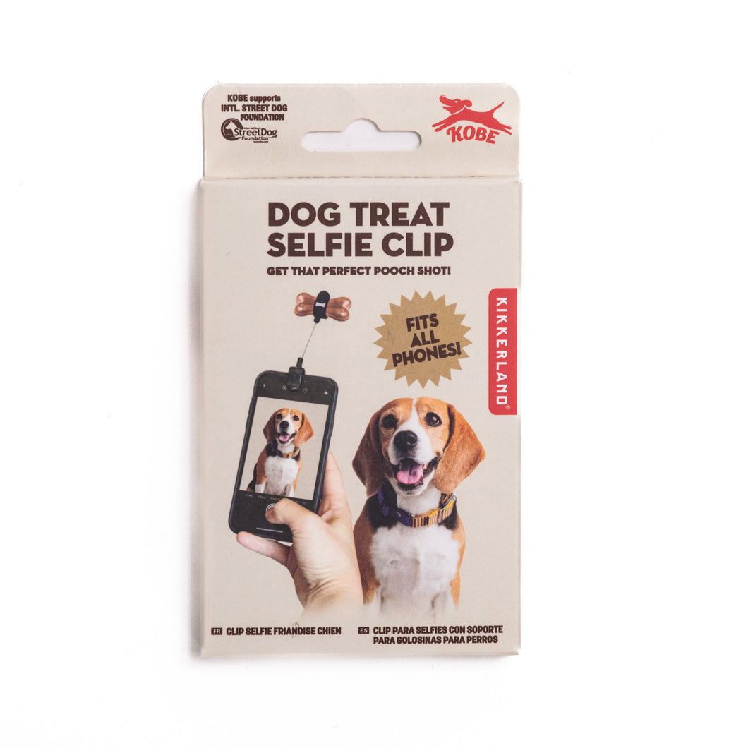 Dog Treat Selfie Clip