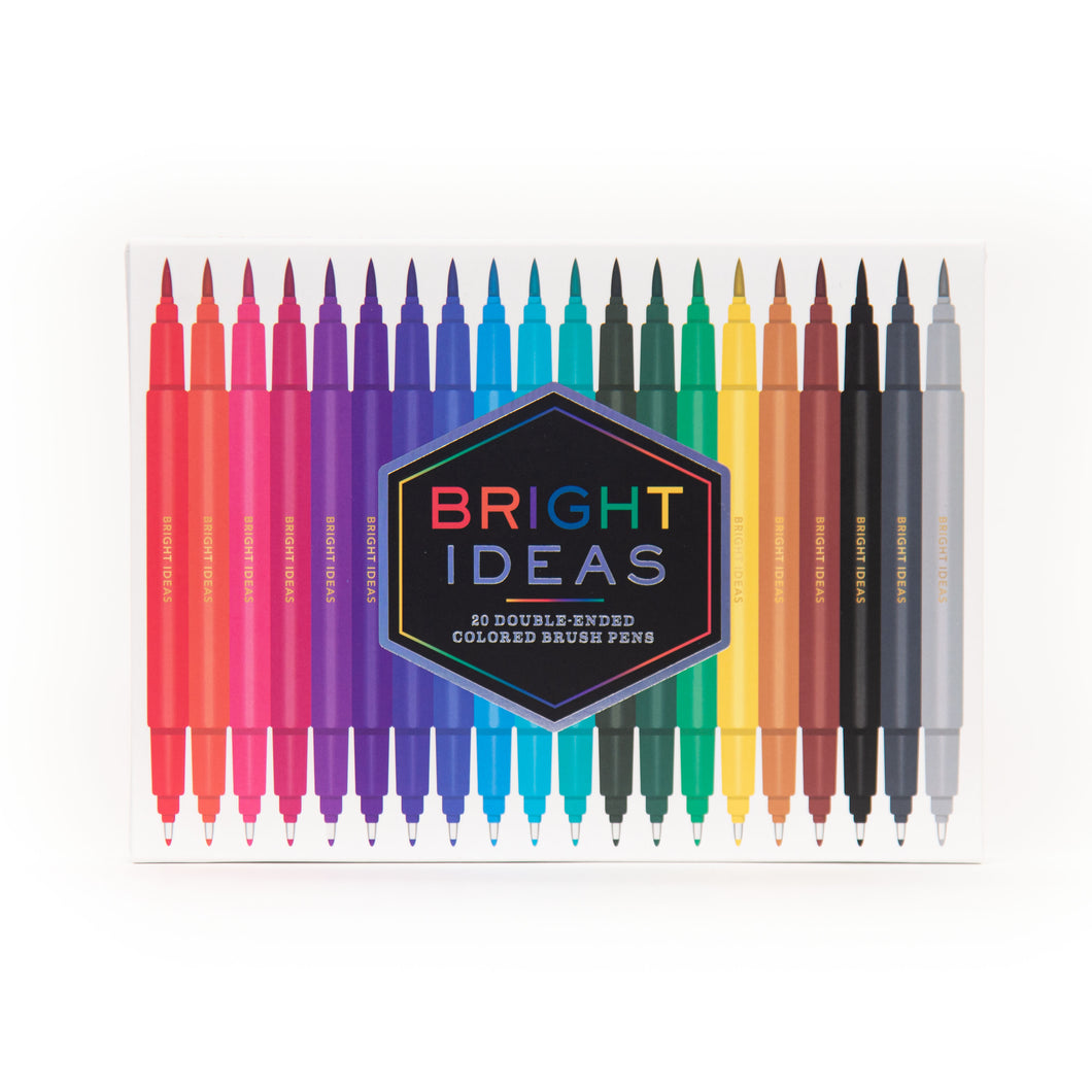 Bright Ideas Double-Ended Brush Pens
