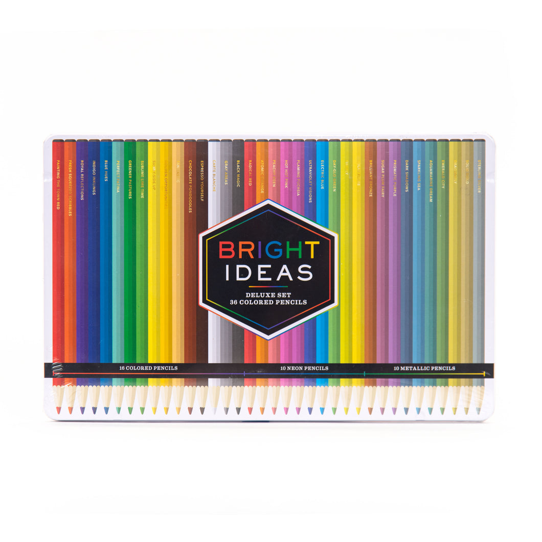 Bright Ideas Deluxe Colored Pencil Set