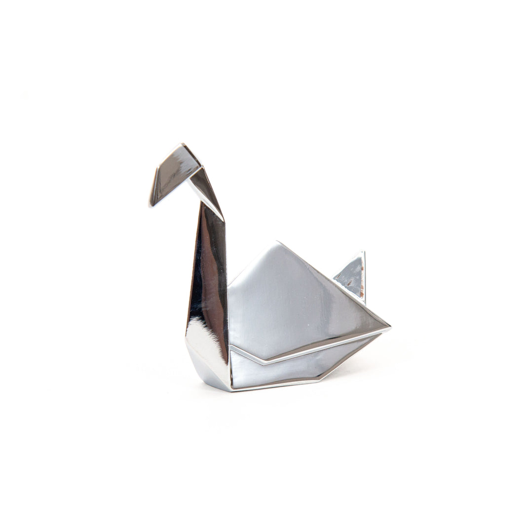 Origami Swan Chrome