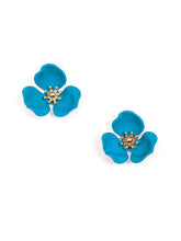 Load image into Gallery viewer, 3 Petal Flower Earrings
