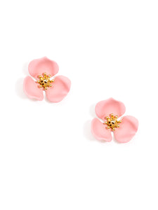 3 Petal Flower Earrings