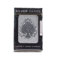 Load image into Gallery viewer, Silver Playing Cards
