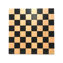 Load image into Gallery viewer, 3.75&quot; French Black Boxwood Chess Set with Maple Storage Board

