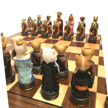 Load image into Gallery viewer, Cats &amp; Dogs Chess Set
