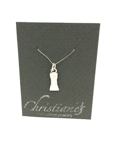 Silver Chess Charms