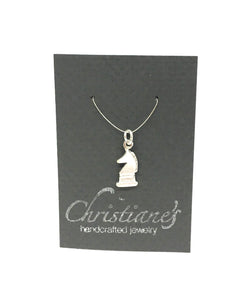 Silver Chess Charms