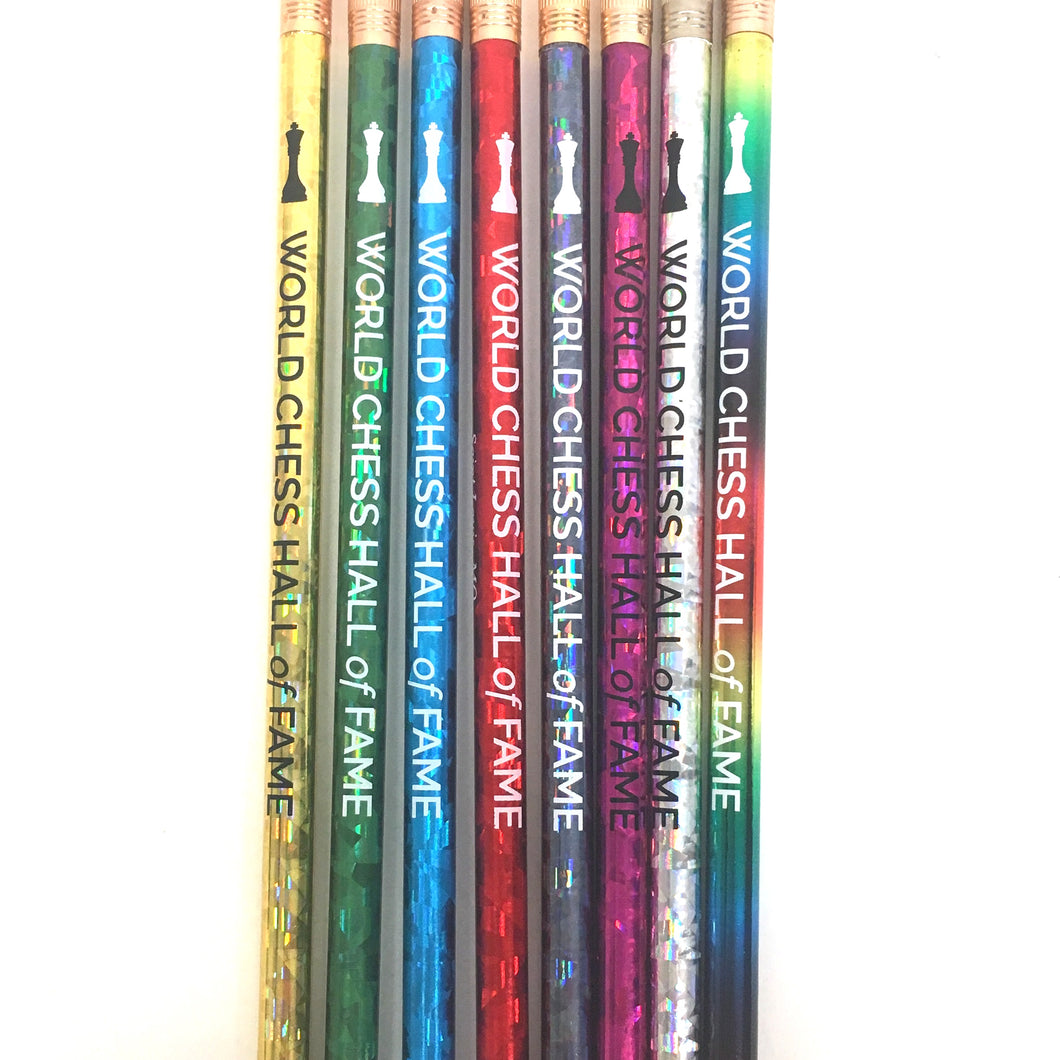 World Chess Hall of Fame Jewel Pencils