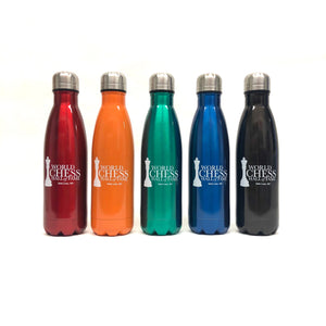 World Chess Hall of Fame Water Bottle