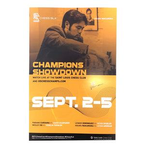 2019 Chess 9LX Poster [Autographed]