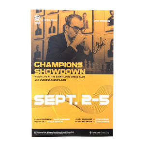 2019 Chess 9LX Poster [Autographed]