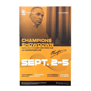2019 Chess 9LX Poster [Autographed]