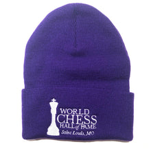 Load image into Gallery viewer, World Chess Hall of Fame Beanie
