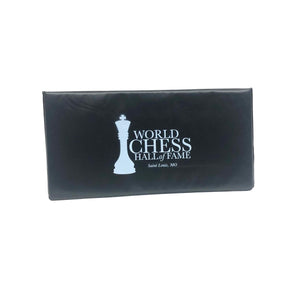 WCHOF Checkbook Magnetic Chess Set