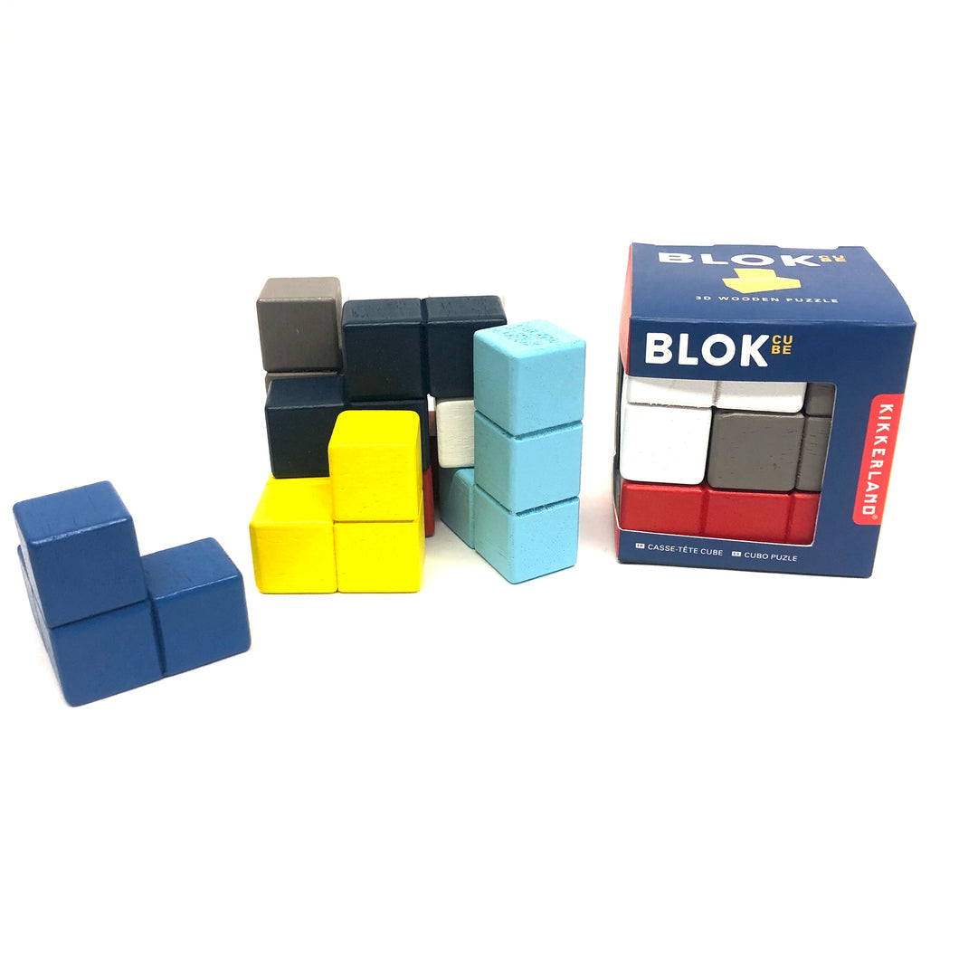 Block Cube 3D Wooden Puzzle