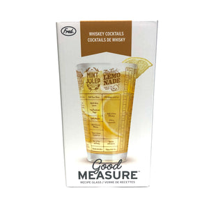 Good Measure Recipe Glass