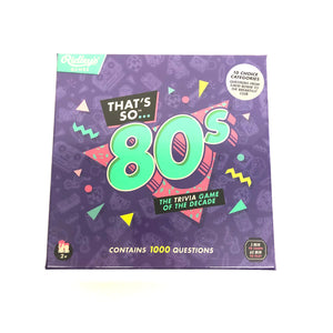 That's So 80s Trivia Game