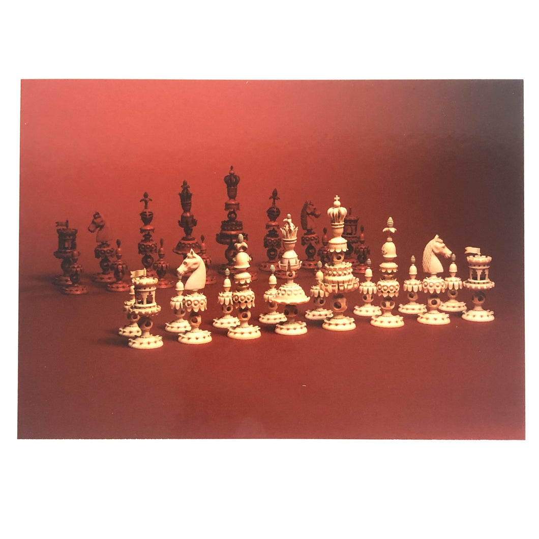 Dare to Know Postcards - Elberfeld Chess Set