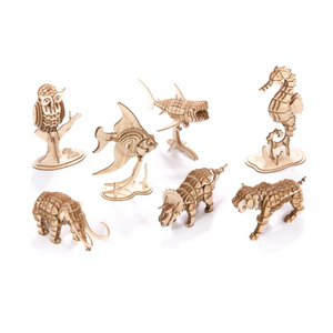 3D Wooden Puzzles