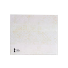 Load image into Gallery viewer, The back cover of a white book featuring a faint yellow grid pattern with a small black World Chess Hall of Fame logo in the bottom-left corner.
