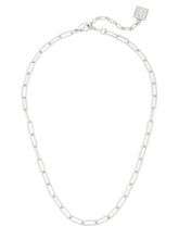 Load image into Gallery viewer, Paperclip Link Necklace
