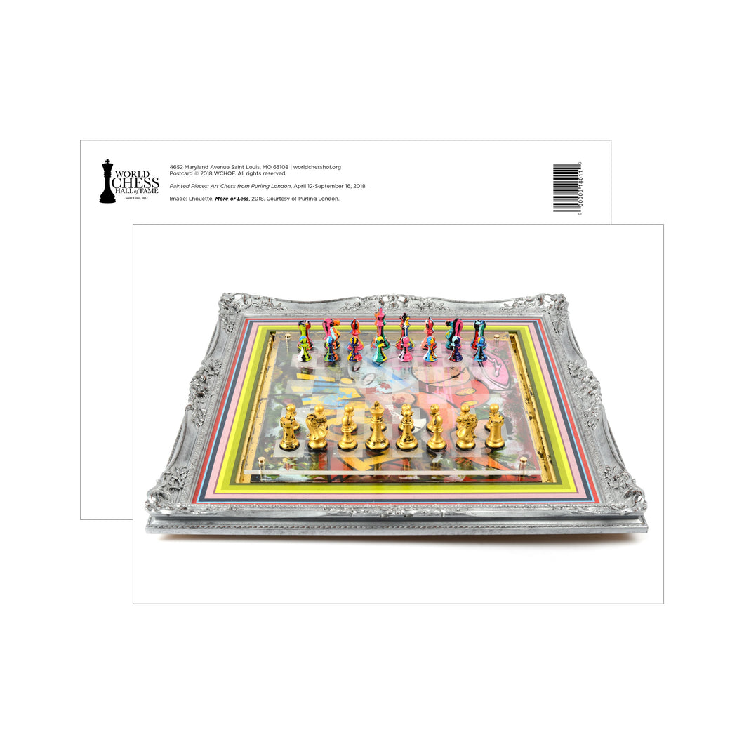 Purling Painted Pieces Postcards - More or Less