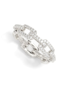 Crystal Links Ring