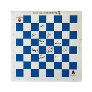 2021 Sinquefield Cup Vinyl Roll-up Board [Autographed]