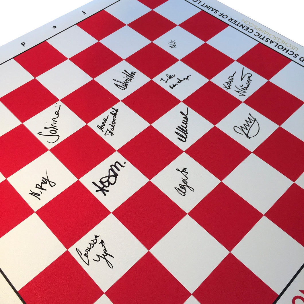 2016 US Championship Roll Up Boards [Autographed]