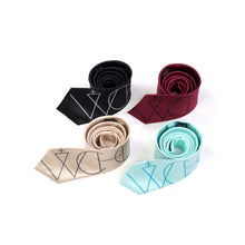 Load image into Gallery viewer, Shows all four ties loosely rolled and layered together against a seamless white studio background.
