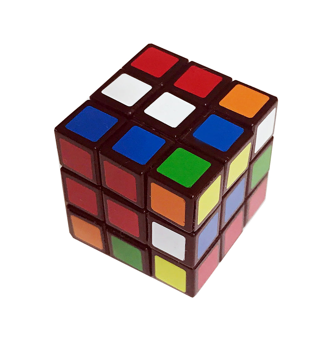 World's smallest Rubik’s Cube with fully functional and colorful sides, perfect for puzzling on the go