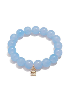 Glass Bead Stretch Bracelet