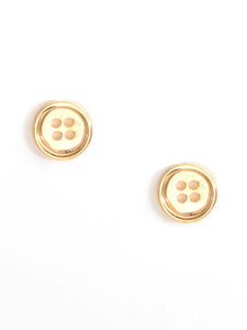 Button Earrings