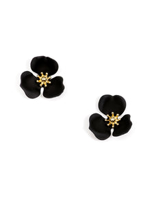 3 Petal Flower Earrings