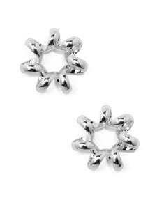 Front Coil Hoop Earrings