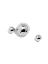 Load image into Gallery viewer, Double Ball Metal Earring
