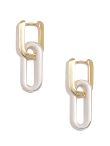 Double Link Earrings
