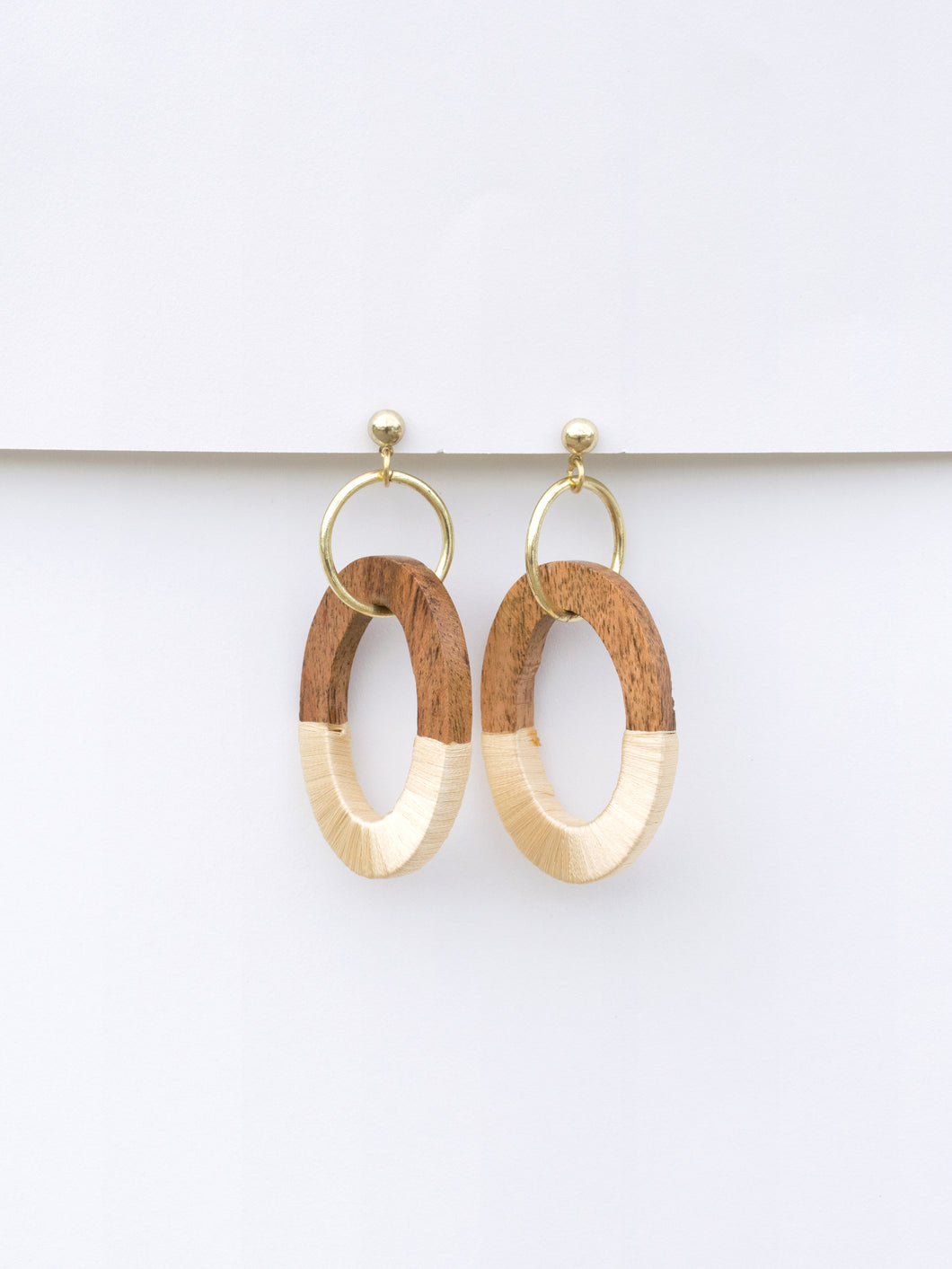 Berkeley Wood Earrings