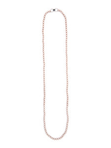 Faux pearl strand necklace