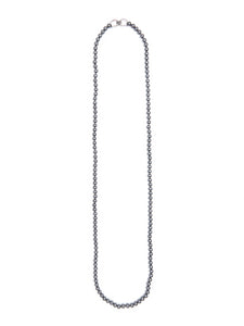 Faux pearl strand necklace