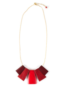 Voyager necklace red