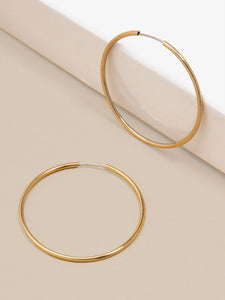 Petite Metal Hoop earrings